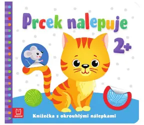 AKSJOMAT Książeczka z naklejkami Maluch przykleja 2+ / 50 naklejek / 24 strony / od 2 lat