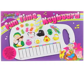 Orion Piano Animals / Zabawka muzyczna / plastik / 28 cm / na baterie / 3+