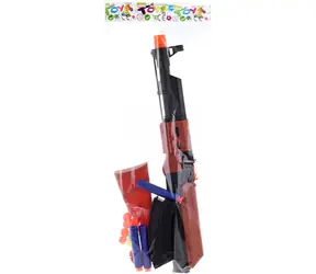 Pistolet maszynowy Orion 2w1 na śrut i naboje piankowe / Pistolet dziecięcy / Plastik, pianka / od 3 lat