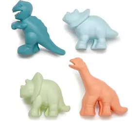 ECOIFFIER Foremki Dinozaury / 4 szt. / wys. 15 cm / od 18 miesięcy