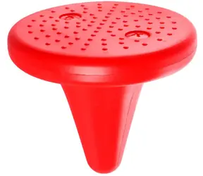 Fotelik sensoryczny MERCO Balance Cone czerwony / Fotelik balansowy / Nośność 50 kg / od 3 lat