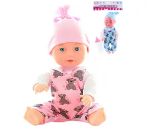 Orion Lalka bobas w piżamie 25 cm / Z butelką / 2 opcje kolorystyczne