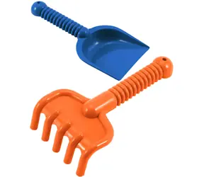LORI 205 Łopata i grabki do piasku / Zestaw do piasku / plastik / od 12 miesięcy