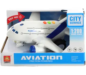Orion Planebus 710A biały / Skala 1:200 / Na baterie / Światło, dźwięk