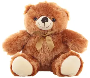 Orion Pluszowy miś brązowy z kokardą 33 cm / Pluszowa zabawka / Pluszowy / od 0 miesięcy