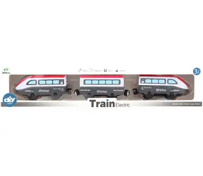 Orion Train Pociąg ekspresowy na baterie / 3 wagony / Połączenie magnetyczne / Plastik / od 3 lat