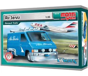 SEVA Monti System MS05 Renault Trafic Air Service / Zestaw plastikowy / Skala 1:35 / od 6 lat