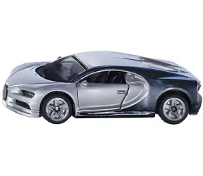 Siku Car Bugatti Chiron srebrny / 1508 / 8 cm / metal / od 3 lat