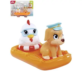 Łódź ratunkowa Simba ABC / 2 zwierzęta / plastik / od 12 miesięcy