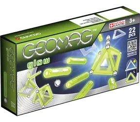 Zestaw konstrukcyjny Geomag Glow / 22 elementy / od 3 lat