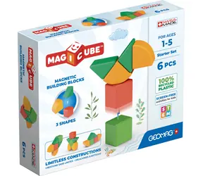 Geomag Magnetyczny zestaw konstrukcyjny Magicube Shapes / 6 elementów / od 12 miesięcy