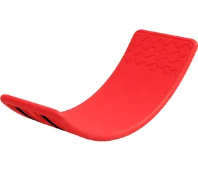 Merco Balance board wave red / Deska balansowa / antypoślizgowa / plastik / 81 x 28 x 20 cm