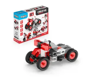 Zestaw konstrukcyjny ENGINO Creative Builder 10 w 1 / 51 elementów / 10 modeli pojazdów i maszyn / od 6 lat