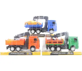 Samochód Orion z ramieniem hydraulicznym 22 cm / Koło zamachowe / Plastik / 3 kolory / od 3 lat