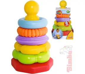 Simba Piramida sznurkowa / 20 cm / 5 kółek / od 6 miesięcy