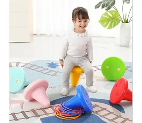 Fotelik sensoryczny MERCO Balance w kolorze różowym / plastikowym / nośność 50 kg / dla dzieci od 3 lat