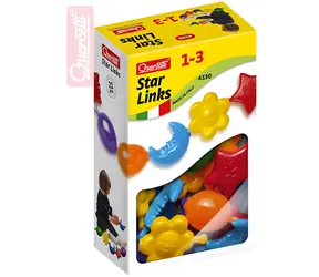 Zestaw konstrukcyjny QUERCETTI Baby Star Links / 21 elementów / od 1 roku
