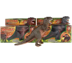 Orion Dinozaur Tyrannosaurus Rex chodzący / Ruch i dźwięk / 3 opcje kolorystyczne / Zasilany bateryjnie / od 3 lat