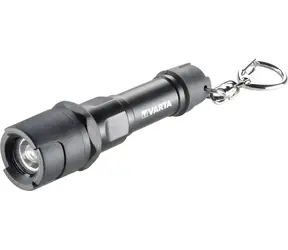 Latarka Varta Indestructible Brelok z latarką, czarna / Latarka / LED 12 lm / Zasięg 10 m / 1x AAA