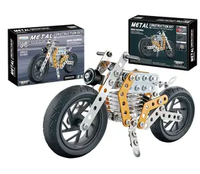 Zestaw do budowania motocykli SPARKYS / 162 elementy / metal / od 5 lat