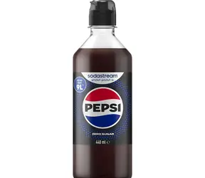 Syrop SodaStream Pepsi Zero 440 ml / Bez cukru / Do 9 litrów napoju