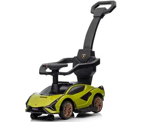 SPARKYS 3-in-1 Balance Bike Lamborghini Sián FKP 37 zielony / Plastik / od 2 lat / ładowność 23 kg