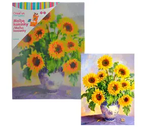 SPARKYS Obraz diamentowy Słonecznik / 30x40 cm