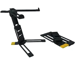 Hercules DG400B czarny / Podstawka pod laptopa / nośność 10 kg / regulowane paski / regulowana wysokość