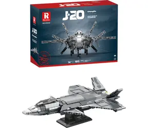 Zestaw SPARKYS do budowy myśliwca J-20 / 1911 elementów / ABS / od 14 lat