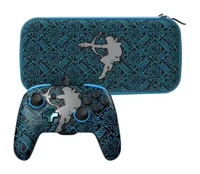 PDP Rematch Sheikah Shoot / Kontroler do gier i etui / Przewodowy / USB / 3 m / Nintendo Switch