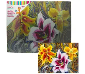 SPARKYS Diamentowy obraz Kwiaty / 40x50 cm / od 6 lat