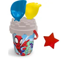 Zestaw SPARKYS Spidey Sand Set / Domek dla lalek i narzędzia do piasku / Plastik / od 3 lat