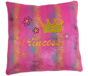 Poduszka SPARKYS Princess 37 cm / Poduszka pluszowa / Plusz / 37x37x8 cm