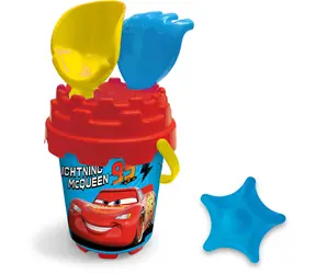 Zestaw piaskownicy SPARKYS Cars z lalką / Zestaw piaskownicy / Plastik