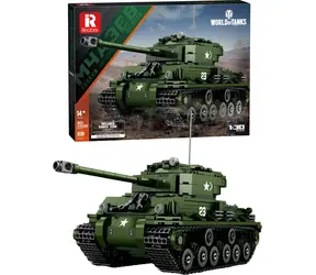 Zestaw czołgu SPARKYS M4A3E8 Sherman / WORLD of Tanks / 1:48 / 839 elementów / od 14 lat