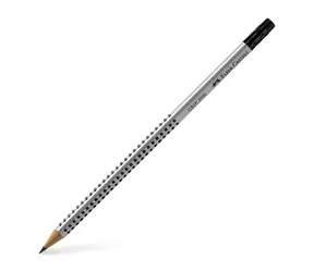 Ołówek grafitowy Faber-Castell Grip 2001 / HB / trójkątny / z gumką