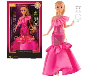 Lalka SPARKYS w sukience wieczorowej ciemnoróżowa / 33 cm / od 3 lat