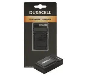 Ładowarka Duracell z kablem USB do Sony NP-FW50 czarna / Ładowarka / USB / 5 V