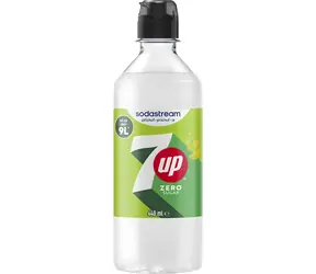 Syrop SodaStream 7UP Zero 440 ml / Bez cukru / Do 9 litrów napoju