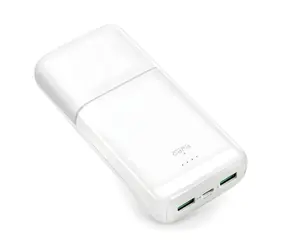 Puro DAILY 20 PLUS biały / Power bank / 20000 mAh / 2x USB-A + USB-C / 22,5 W PD
