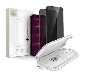 Zestaw Tech-Protect OneTouch Spy+ / Szkło ochronne prywatności / do Apple iPhone 18 Pro Max / 2 szt.