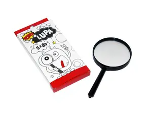 Lupa WIKY 16 cm / Plastik / Powiększenie 5x / Średnica soczewki 80 mm / od 14 lat