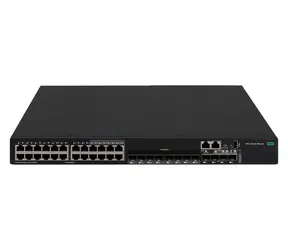 HPE FlexNetwork 5140 24G 4SFP+ 1-SLOT / Przełącznik / 24x Gigabit RJ-45 / 4X SFP+ 10 Gbit / 1x gniazdo rozszerzeń