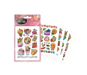 DODO Tattoo Sweets / 4 arkusze / 10,5 x 15 cm / od 3 lat