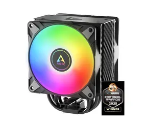 ARCTIC Freezer 36 SI A-RGB czarny / chłodzenie procesora / 2x P12 PWM PST A-RGB / 200-2000 obr./min / dla Intel i AMD