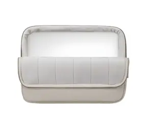 Natec Mussel 2 beżowy / Etui na laptopa / 14,1" / Wodoodporny / Wyściełany