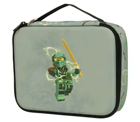 Torba termiczna Lego Ninjago Spinjitzu Master / Ocieplana konstrukcja / Pojemność 3 l / 26 x 20,5 x 7 cm / od 3 lat