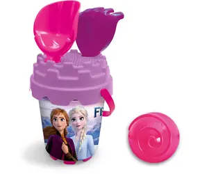 Zestaw do piasku SPARKYS Frozen z lalką / Zestaw do piasku / Plastik