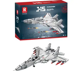 SPARKYS Zestaw konstrukcyjny Myśliwiec J-15 / 1066 elementów / ABS / od 14 lat
