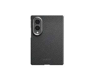 Etui Pitaka Edge czarno-szare do Samsung Galaxy Z Fold8 / Tylna obudowa / Włókno aramidowe / MagSafe